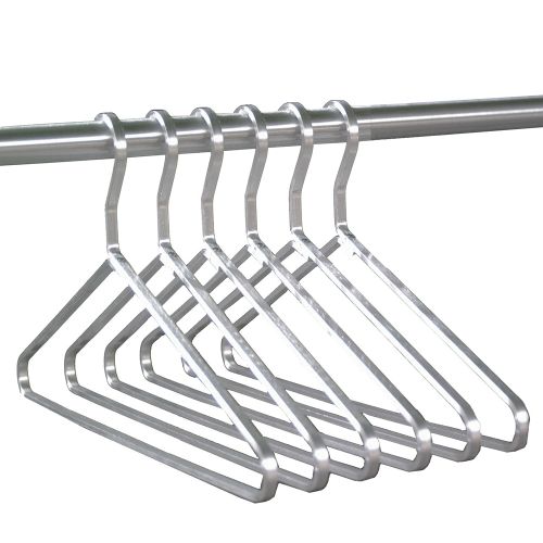 Hanger, Open Loop, Satin Aluminum